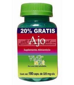 AJO VIDANAT 325 MG 150 PERLAS +20% GRAT