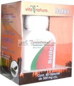BOLDO VITA NATURA 40 CAPS 500 MG