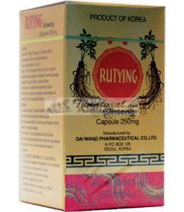 GINSENG RUTYING 100 CAPSULAS 250 MG