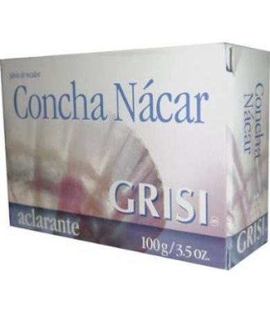 JABON CONCHA NACAR GRISI 100 G