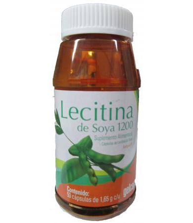 LECITINA DE SOYA GELCAPS 1200 MG. 50 CAP