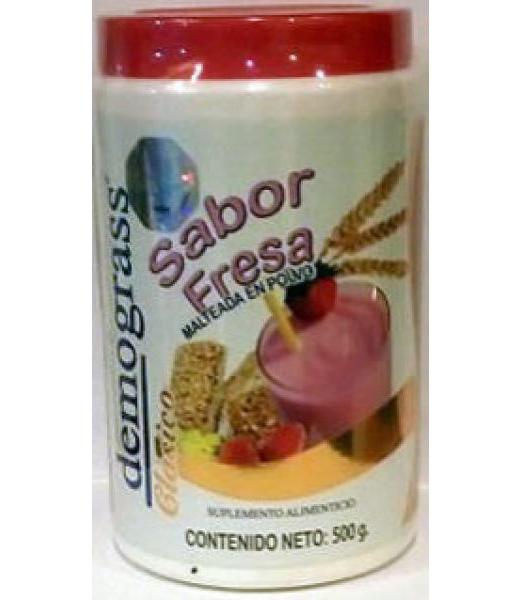 MALTEADA DEMOGRASS FRESA 370 G