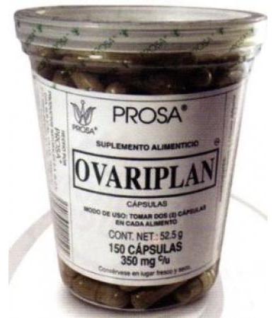 OVARIPLAN 150 CAPSULAS 400 MG