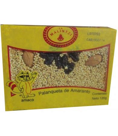 PALANQUETA AMARANTO ALMENDRA 120 G