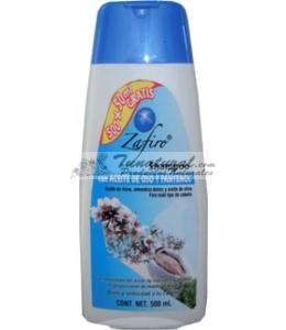 SHAMPOO ACEITE DE OSO Y PANTENOL ZAFIRO 500 ML