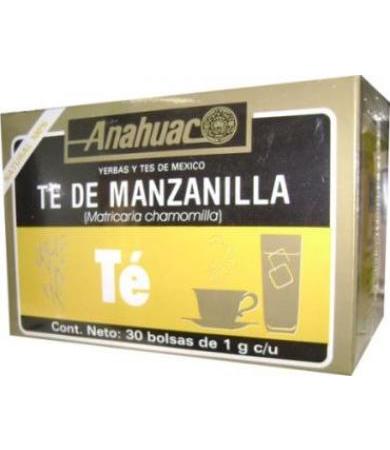 TE MANZANILLA ANAHUAC 30 SOBRES