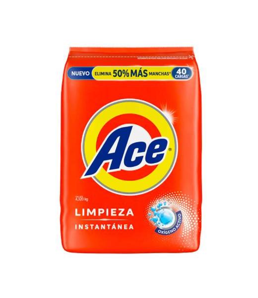 ACE DETERGENTE ROPA 40 CARGAS 4.320 KG