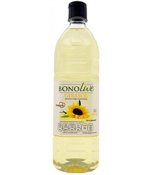 Aceite de girasol 900 ml bonolive - Súper Naturista