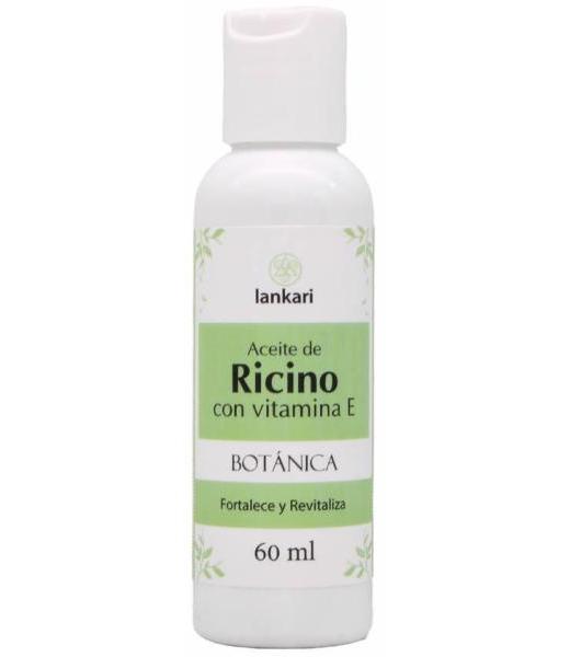 ACEITE DE RICINO CON VITAMINA E 60 ML LANKARI