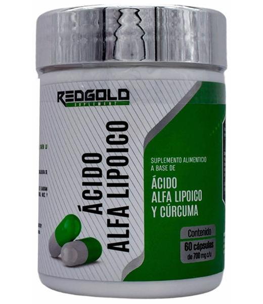 ACIDO ALFA LIPOICO 60 CAP REDGOLD
