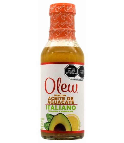 ADEREZO ACEITE DE AGUACATE ITALIANO 365 ML OLEW