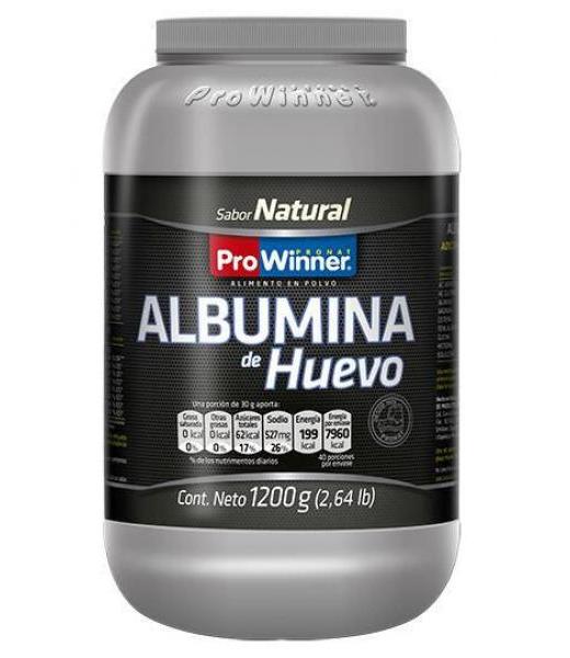 ALBUMINA DE HUEVO NATURAL 1200 GR. PRONAT