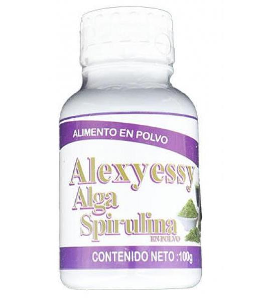 POLVO ALGA SPIRULINA ALEXYESSY 100GR NUTRY SALUD