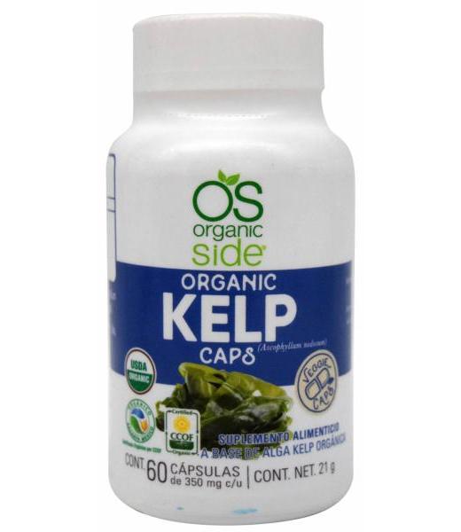 ALGA KELP 60 CAP ORGANIC SIDE