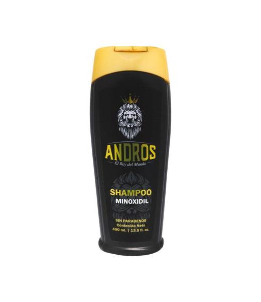 SHAMPOO CON MINOXIDIL 400ML SIN PARABENOS ANDROS