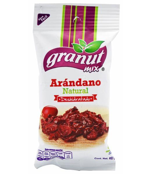 ARANDANO NATURAL 60 G GRANUT MIX
