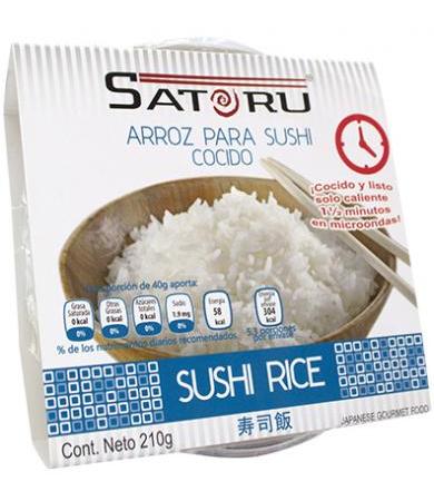 ARROZ JAPONES INSTANTANEO 210 G SATORU