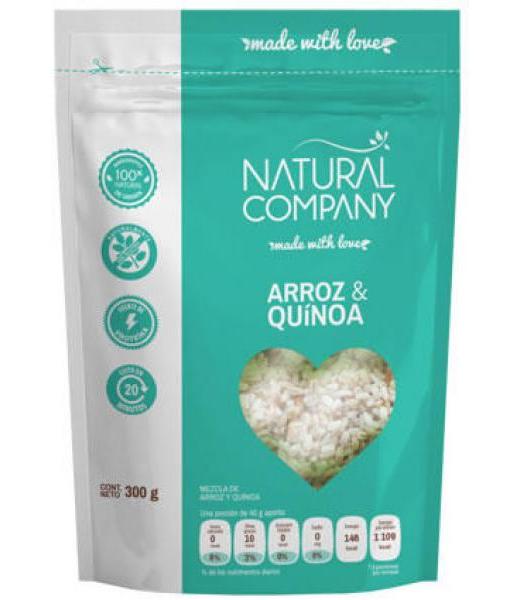 ARROZ Y QUINOA 300 G NATURAL COMPANY