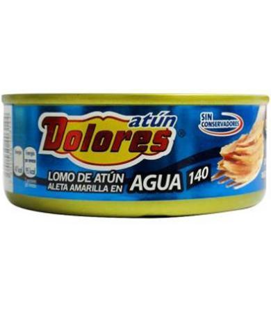 ATUN EN AGUA 140 G DOLORES