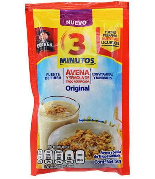 AVENA INSTANTANEA NATURAL 50 G GAMESA QUAKER