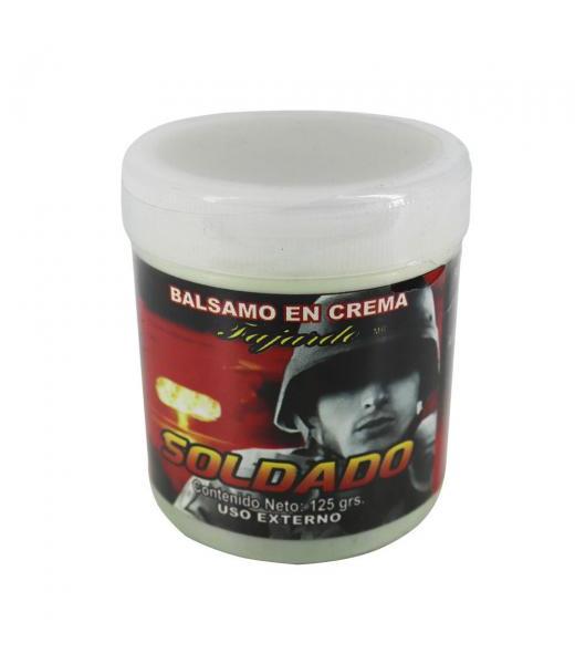 BALSAMO EN CREMA SOLDADO 125 GR. CENTRO BOTANICO FAJARDO BALSAMO EN CREMA SOLDADO 125 GR. CENTRO BOTANICO FAJARDO