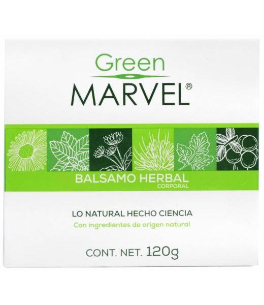 BALSAMO HERBAL CORPORAL GREEN MARVEL 120 G GREEN MARVEL