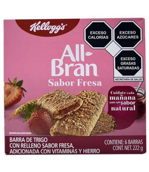 BARRA ALL BRAN RELLENA FRESA 37 G KELLOGGS