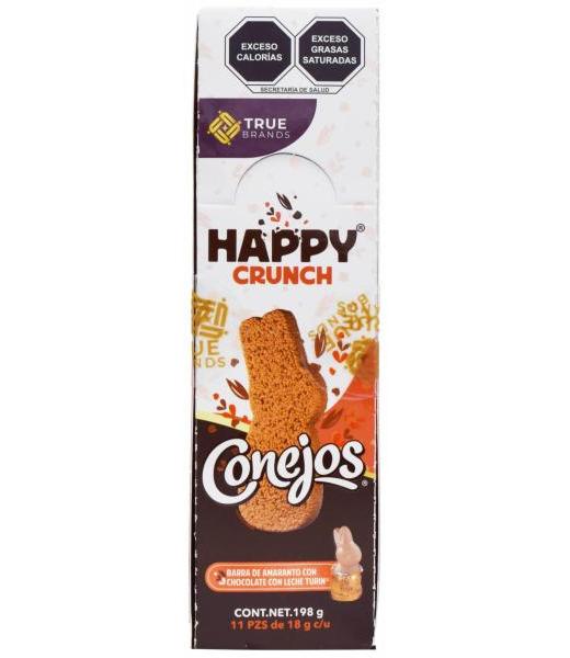 BARRA DE AMARANTO CHOCOLATE TURIN 18 G HAPPY CRUNCH P 11