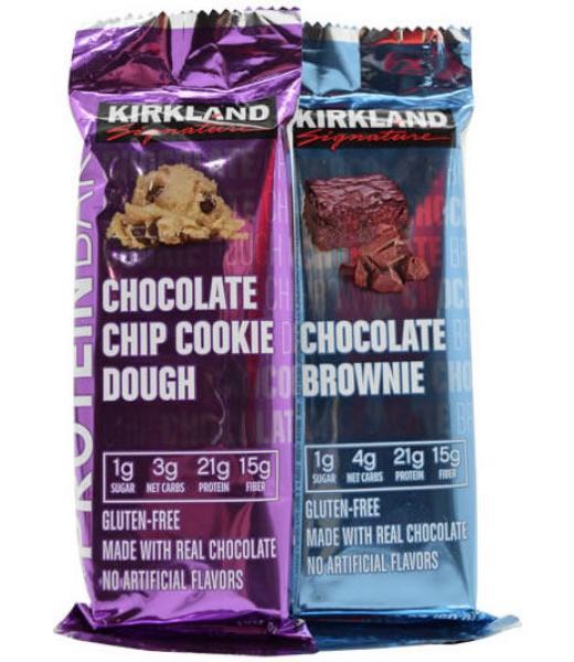 BARRAS DE PROTEINA SAB BROWNIE Y GALLETA 60 G KIRKLAND C 20