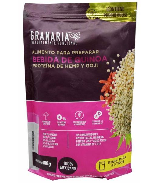 BEBIDA DE QUINOA 480 G GRANARIA