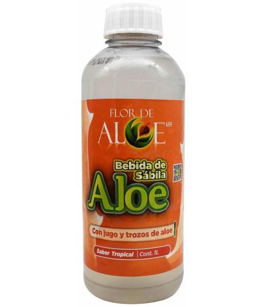 BEBIDA DE SABILA 1 L FLOR DE ALOE