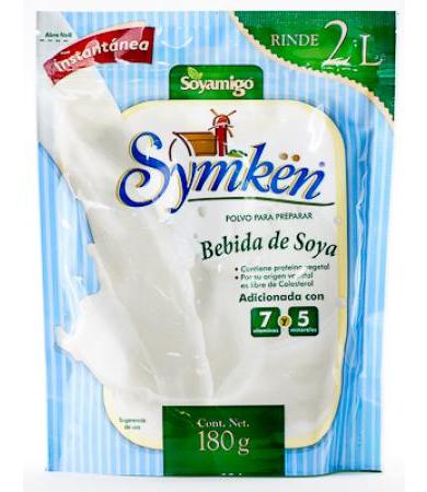 BEBIDA DE SOYA NATURAL 180 G SYMKEN