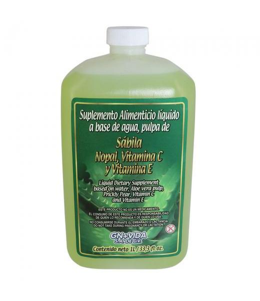 AMP. OXGN+V C 10 ANTES OXIGENADOR A BASE DE AGUAALOE Y MIEL DE AB GN+VIDA