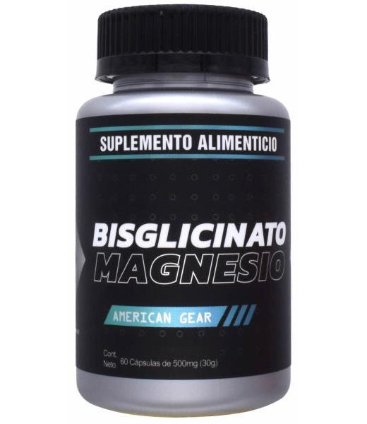 BISGLICINATO DE MAGNESIO 60 CAP AMERICAN GEAR