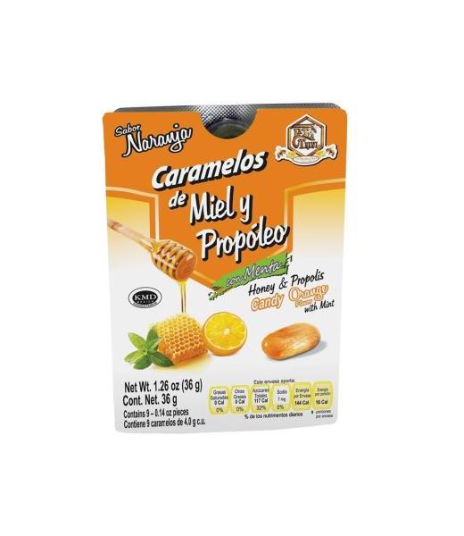 CARAMELO DE MIEL PROPOLEO Y EUCALIPTO 33 G ARMONIA VITAL P 10