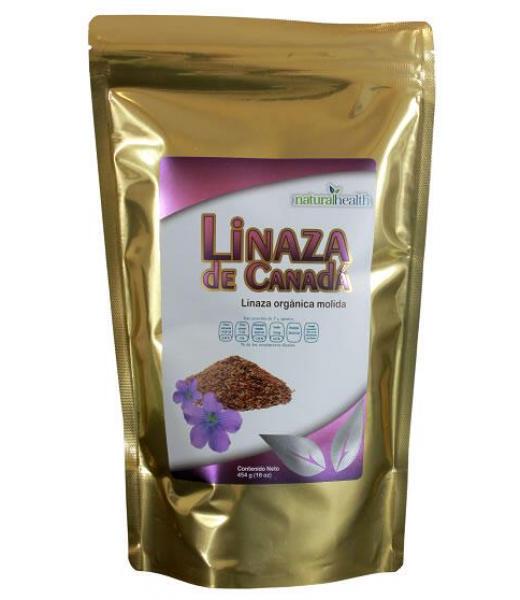 BOLSA LINAZA DE CANADA 454 GR. LINAZA ORGANICA MOLIDA OLAS
