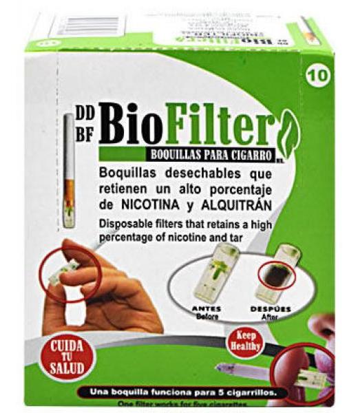 BOQUILLAS DESECHABLES 10 PZA BIOFILTER P 12