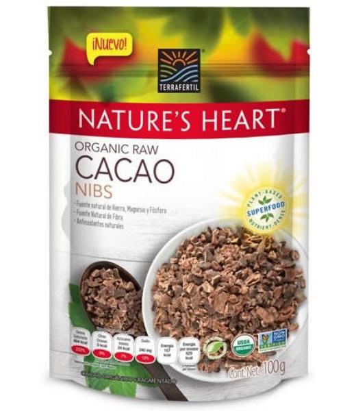 CACAO NIBS 100 G NATURES HEART