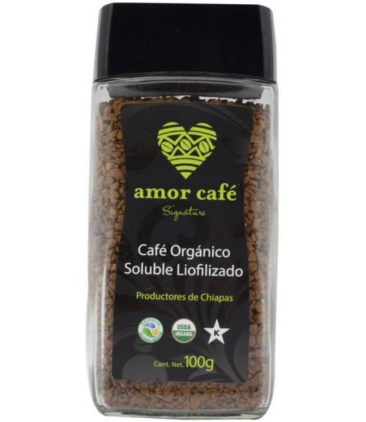 CAFE ORGANICO SOLUBLE LIOFILIZADO 100 G DULCEREL