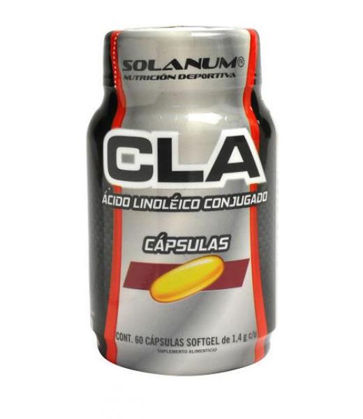 CAPS. CLA CON L -CARNITINA C 60 (ACIDO LINOLEICO CONJUGADO) SOLANUM