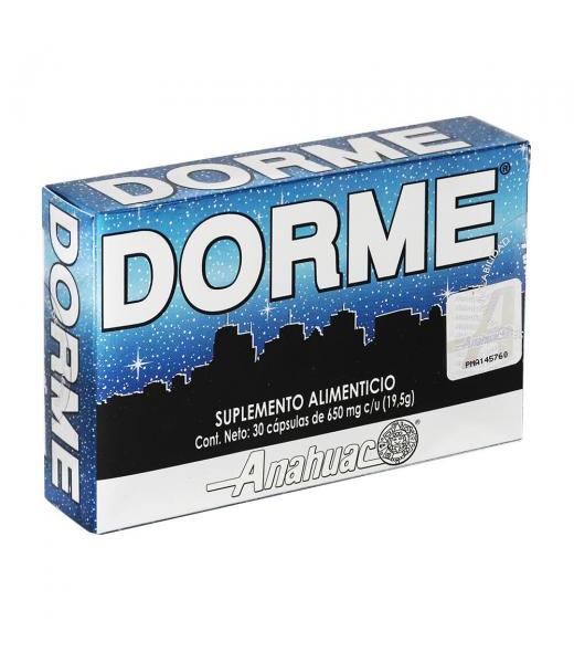 CAPS. DORME C 30 DE 650MG ANAHUAC