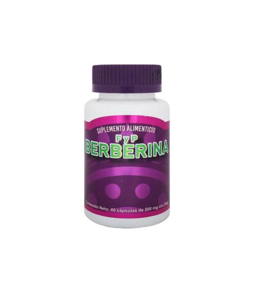 CAPS. BERBERINA C 60 FORTALEZA Y PLENITUD 500MG NUTRY SALUD