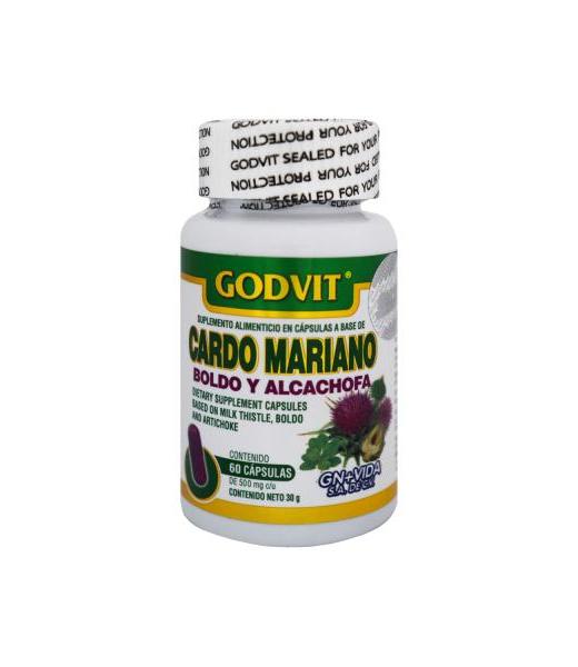 CAPS. CARDO MARIANO BOLDO Y ALCACHOFA C 60 PROTECTOR Y REGENERADO GN+VIDA