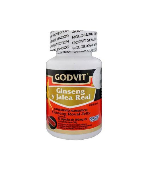 CAPS. GINSENG Y JALEA REAL C 60 GINSENG ROYAL JELLY GN+VIDA
