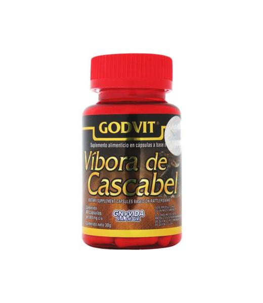 CAPS. VIBORA DE CASCABEL C 60 GN+VIDA GODVIT