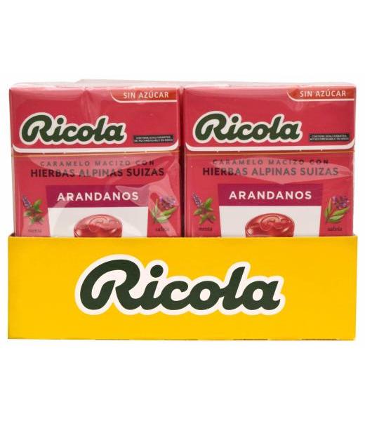 CARAMELO ARANDANO 27.5 G RICOLA P 20