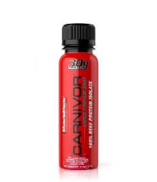CARNIVOR LIQUID PROTEIN SHOT FRUIT PUNCH 4 OZ (1 SRV) MUSCLE MEDS
