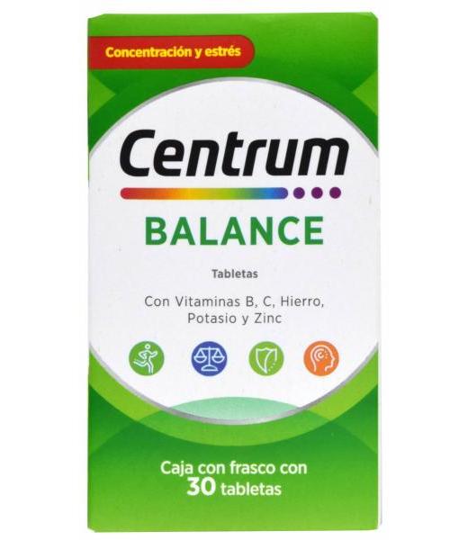 CENTRUM MULTIVITAMINICO BALANCE 30 TAB CENTRUM