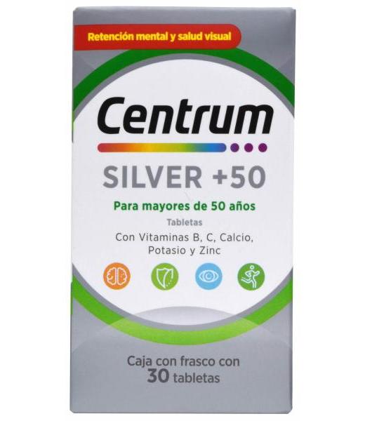 CENTRUM MULTIVITAMINICO SILVER 30 TAB CENTRUM