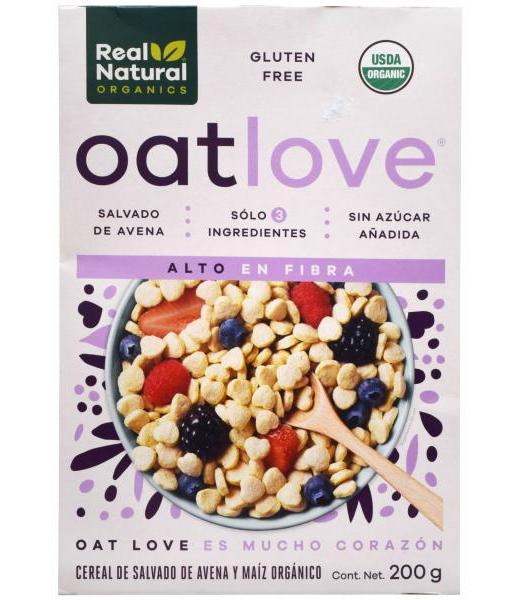 CEREAL DE SALVADO DE AVENA 200 G REAL NATURAL